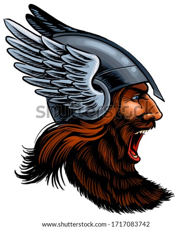 Winged Viking Helmet Vector Image | Download Free Vector Art | Free-Vectors