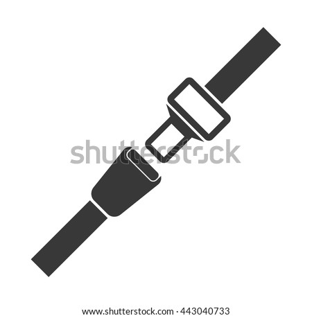 Safety belt icon.Vector illustration 商業照片 © 