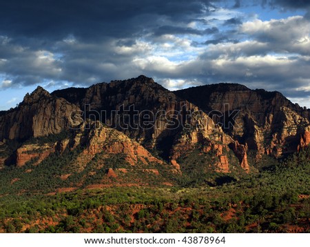 photo sandstone red scenic nature landscape, usa