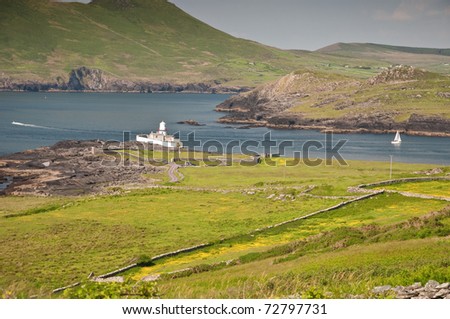 photo scenic rural countryside nature landscape in ireland
