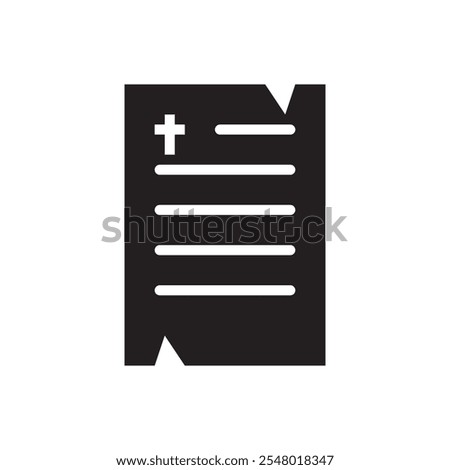 Biblee teks flat icon vector illustration biblee chruch flat icon vector design. 