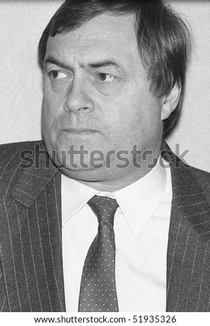 LONDON - MAY 24: John Prescott, former Deputy Prime Minister of Britain & Labour party Member of Parliament, attends a press conference on May 24, 1990 in London.