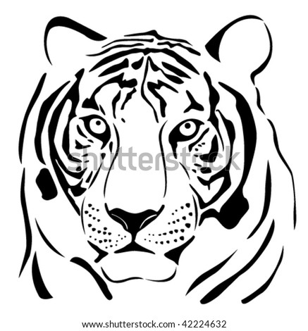 Tiger Stock Vector Illustration 42224632 : Shutterstock