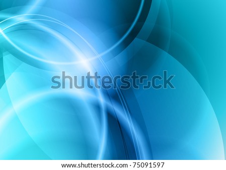 blue and cold abstract background