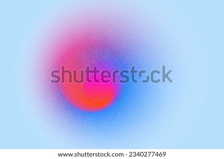 Color gradient background, abstract red blue grain gradation texture, vector noise texture blur abstract background