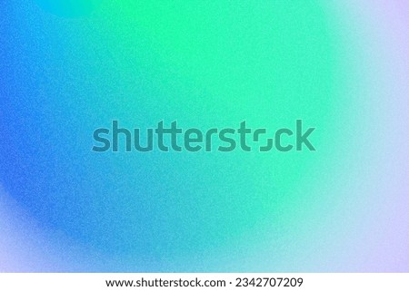 Color gradient background, abstract green blue grain gradation texture, vector green noise texture blur abstract background