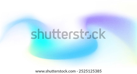 Blue color gradient wave background, abstract blue grain gradation texture, vector blue noise texture blur abstract background	
