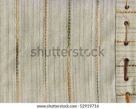Beige cloth texture close up