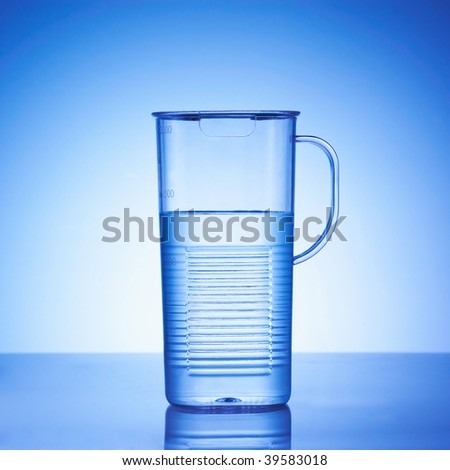 A cup of water