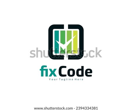 Modern Host code icon logo design vector, Abstract hosted logo design template