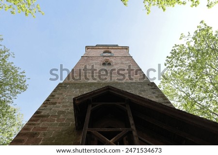 Similar – Image, Stock Photo Carillon from below in Berlin
