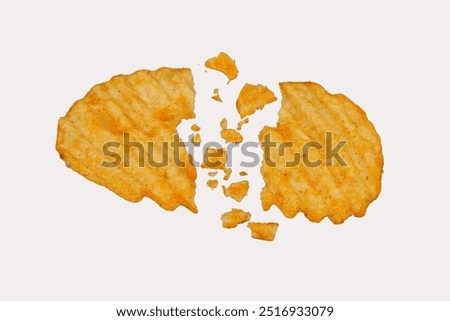 Similar – Image, Stock Photo Delicious potato chips in bowl