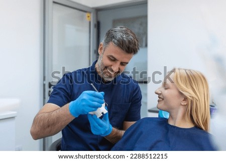 Image, Stock Photo Dental Clinic Workers