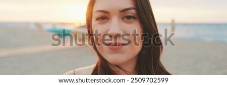 Similar – Image, Stock Photo looking into the eyes