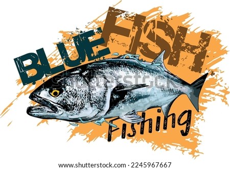 Fishing Big Bluefish Sea Hunter