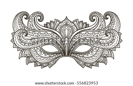 colorful masquerade mask vectors download free vector art stock