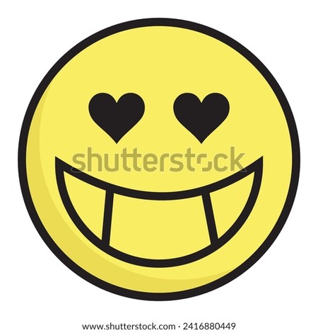 smiley face emoticon. Happy, success, satisfaction face symbol. Customer feedback. Excellent, good,
