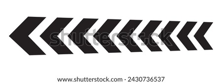 Chevron icons. isolated on transparent background. Vector illustration.