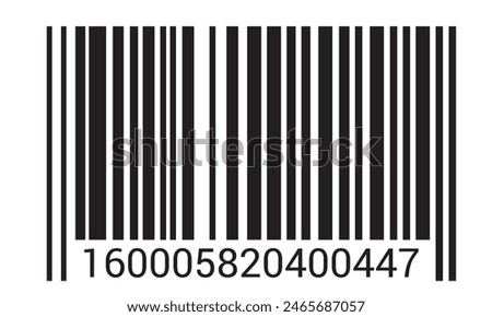 Bar code. Barcode illustration. Editable color.  isolated on white background. vector illustration. EPS 10