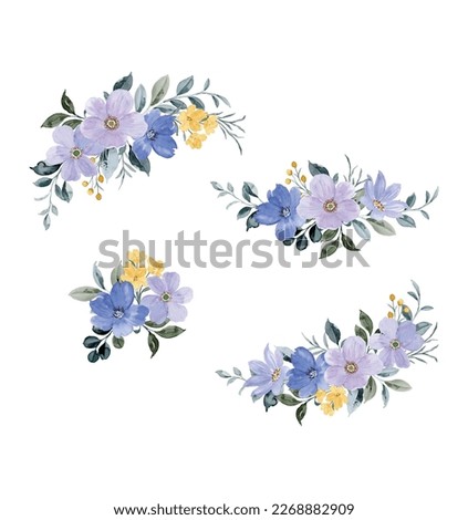 Similar – Image, Stock Photo Flowers purple