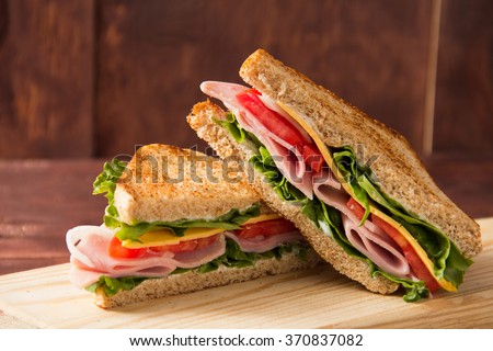 Similar – Foto Bild Ein BLT ist eine Art Sandwich