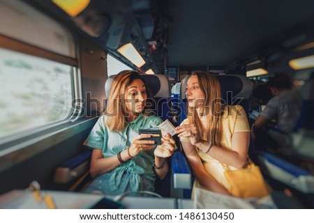 Image, Stock Photo Woman holding a rogue star-shaped cookie