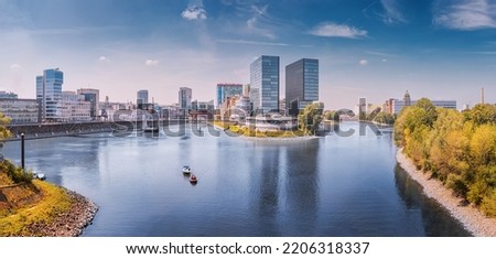 Foto Bild Medienhafen Düsseldorf