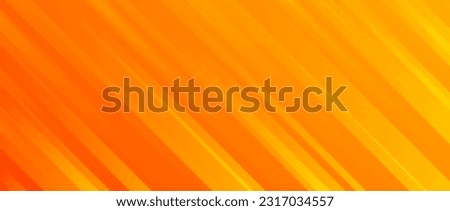 Abstract yellow orange background with diagonal lines. Red yellow texture with smooth gradient and stripes. Modern template for banner, presentation, flyer, poster, brochure, magazine. Vector backdrop