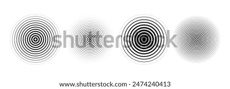 Similar – Image, Stock Photo centre circle, line on the ground, game can start