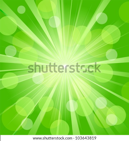 Abstract Green Starburst Background Vector | Download Free Vector Art ...