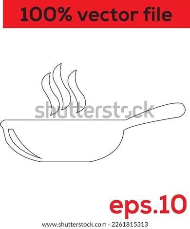 Tawa(pan) line art vector file -2023