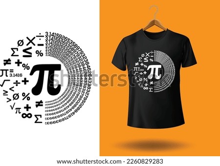 Happy pi day t shirt design