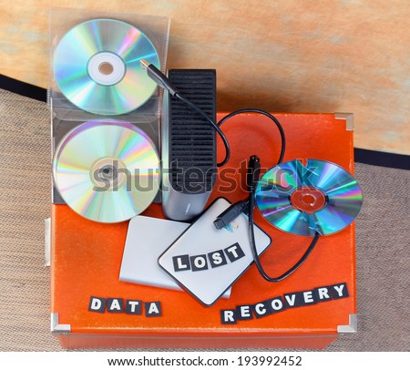 Lost files on digital mediums ready for recovery