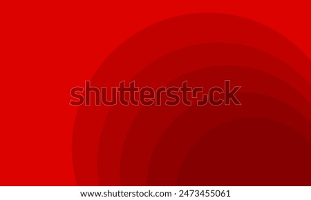 abstract layered half circle background, semi circle, red layered gradient, vector design. template for poster, banner, brochure, flyer, card, book cover, backdrop, wallpaper, website