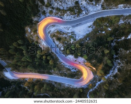 Similar – Image, Stock Photo Serpentine line