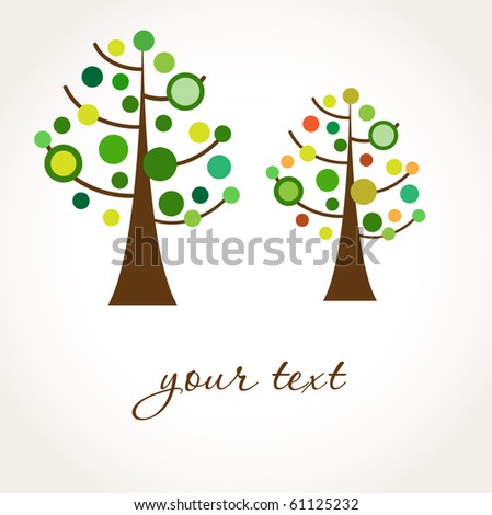 Vector Trees - 61125232 : Shutterstock