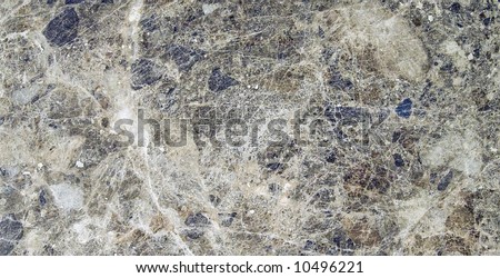 Granite slab surface for decorative works or texture