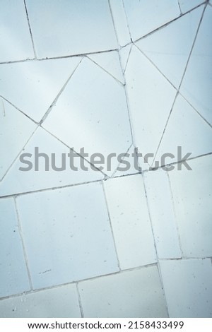 Similar – Image, Stock Photo Old style bathroom corner with ceramic tiles.