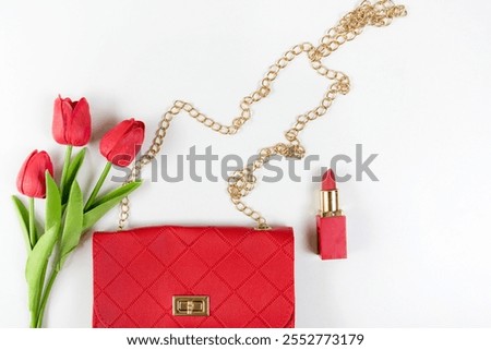 Similar – Image, Stock Photo Colourful tulips Lifestyle