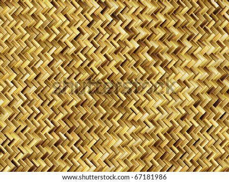 Abstract generated woven reeds textured background