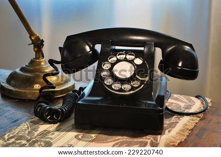 Antique dial Phone