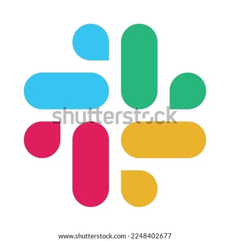 vector icon logo colour art modern concept symbol emblem identity colour art design template yellow blue green red isolated white background graphic 
