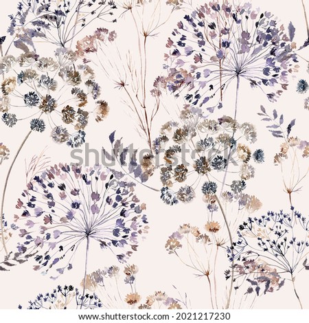 Similar – Image, Stock Photo Dried purple petals in hand. Natural, love of nature, beauty of nature
