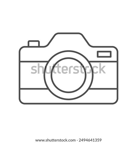 Digital imaging thinline icon , vector, pixel perfect, illustrator file