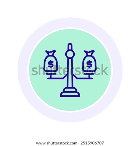 Payment Details circle icon , vector, pixel perfect, illustrator file