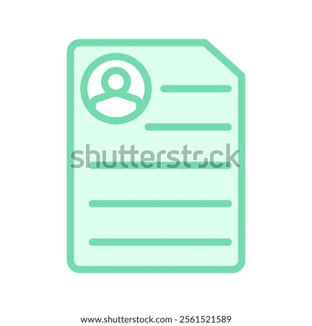 Registration duotone line icon , vector, pixel perfect, illustrator file