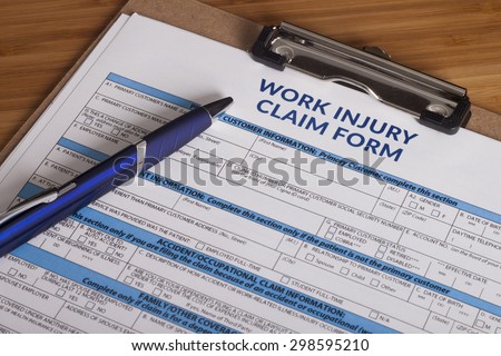 Claim form for fill out
