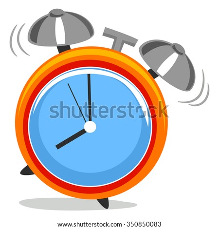 Vector Illustration of Alarm Clock