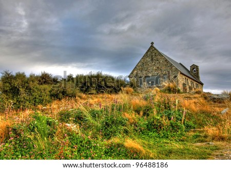 The Church of the Good Shepherd on Lake Tekapo, New Zeland