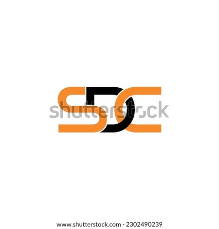 sds ds letter original monogram logo design